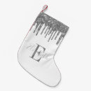 Search for silver glitter christmas stockings Cute