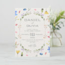 Search for cotton wedding invitations Wild flower
