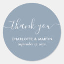 Search for blue thank you wedding stickers Bridal shower