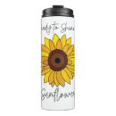 Search for sunflower travel mugs Typography
