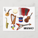 Recherche de maracas cartes postales Musique