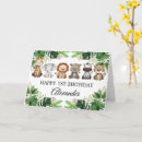 Search for tropical birthday cards Jungle
