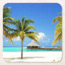 Search for beach hut coasters Palm tree