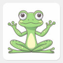 Search for yoga frog stickers Animal