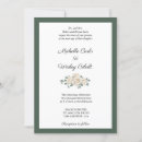 Search for rose border wedding invitations Minimalist