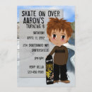 Recherche de skateboard party invitations Fête