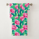 Search for peony bath towels Watercolor