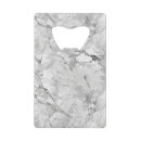 Search for credit card bottle openers Marble