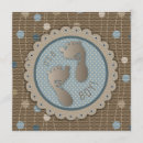 Search for foot print baby shower invitations Feet