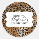 Search for leopard print stickers Brown