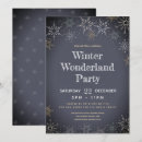 Search for winter wonderland seasonal invitations Chalkboard