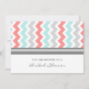 Search for aqua coral invitations Party