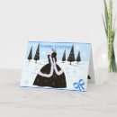 Search for art deco christmas cards Girl