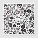 Search for black floral pattern cards Boho