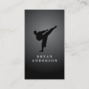 Search for martial arts business cards Boxing