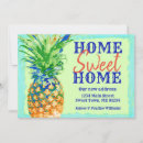 Recherche de tropical faire part déménagement Ananas