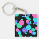 Search for geometric circle keychains Retro