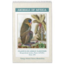 Search for african animal calendars Nature