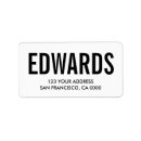 Search for cool labels Minimalist