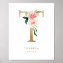Search for monogram t posters Floral