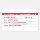Search for emergency stickers Contact