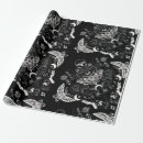 Search for goth christmas wrapping paper Dark