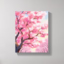 Search for cherry blossom tree canvas prints Trees