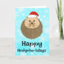 Search for hedgehog christmas cards Merry