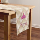 Search for princess table runners Crown