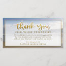 Search for beach funeral thank you cards Water