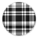 Recherche de tartan boutons et poignées de porte Noir