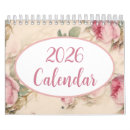 Search for aesthetic calendars 2026