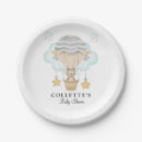 Search for hot air balloon plates Teddy bear