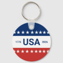 Search for 4 july keychains Red white and blue