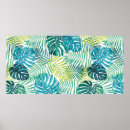 Search for green palm leaf posters Pattern
