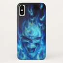 Search for blue flame iphone cases Skull