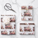 Search for vintage train wrapping paper Locomotive