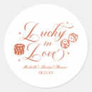Search for playing cards stickers Lucky in love