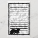 Recherche de chat noir mignon papier à lettre Chats