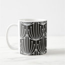 Search for retro deco mugs Black and white