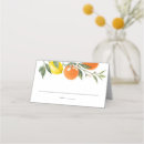 Search for orange place cards Citrus