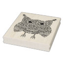 Search for zen doodle rubber stamps Owl