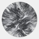 Search for white smoke stickers Abstract