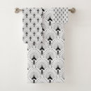 Search for art deco bath towels White
