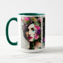 Search for vintage paper mugs Flowers