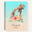 Search for giraffe notebooks Watercolor