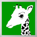 Search for black and white giraffe art Animal