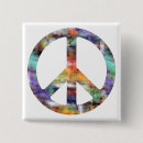 Search for retro peace buttons Modern