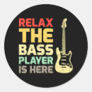 Search for guitar player stickers Bass