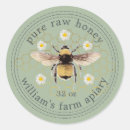Search for bee labels Pure raw honey